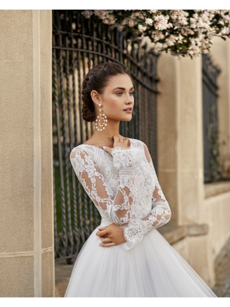 Ainara Abito Da Sposa Aire Barcelona Atelier Beach