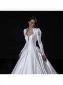 abito da sposa E0889 2024 - Valentini Couture