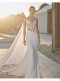 abito da sposa alette 2025 - Rosa Clarà 