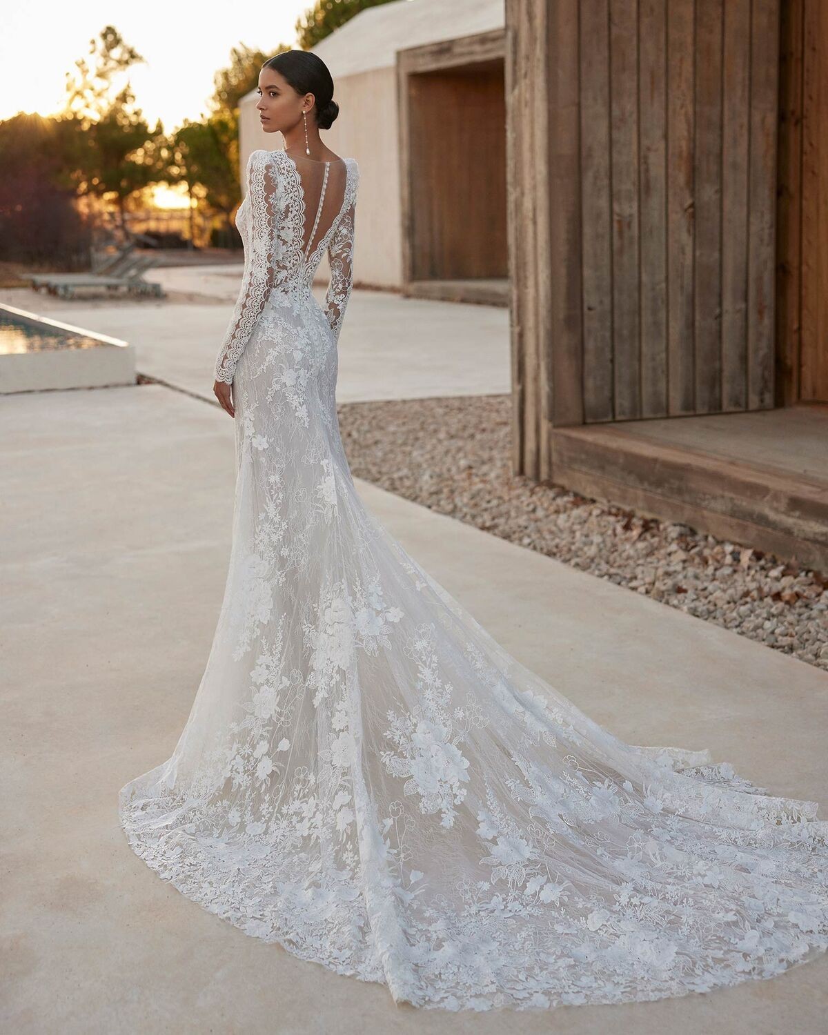 abito da sposa aline 2025 - Rosa Clarà 