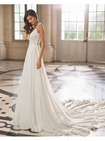 abito da sposa elaine 2025 - Rosa Clarà 