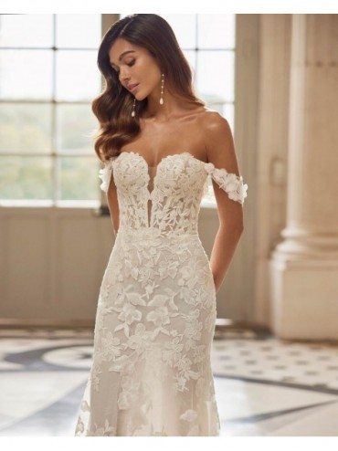 abito da sposa eliza 2025 - Rosa Clarà 