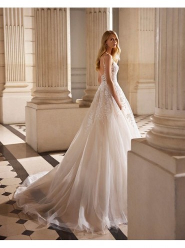 abito da sposa estelle 2025 - Rosa Clarà 