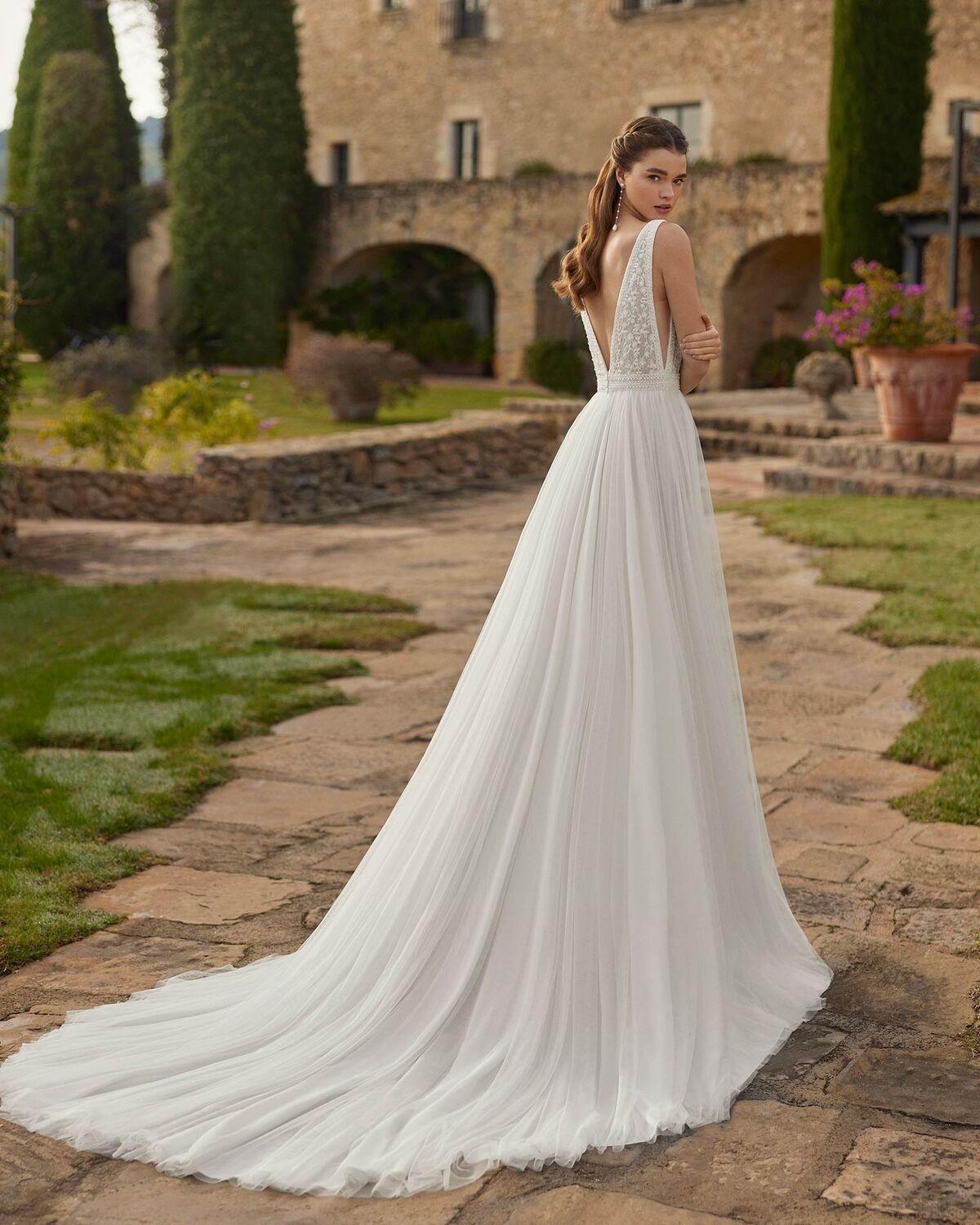 abito da sposa grisel 2025 - Rosa Clarà Boheme