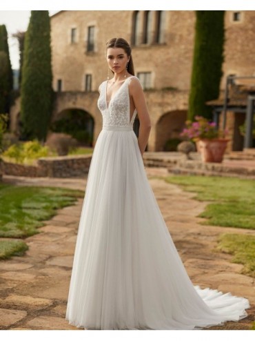 abito da sposa grisel 2025 - Rosa Clarà Boheme