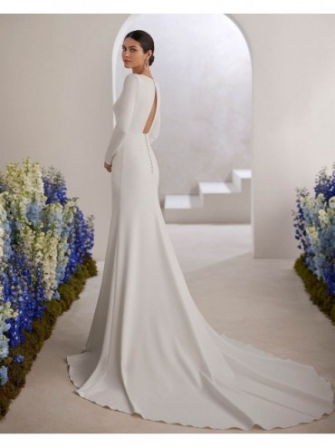 abito da sposa trazo 2025 - Rosa Clarà Couture