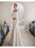 abito da sposa trazo 2025 - Rosa Clarà Couture