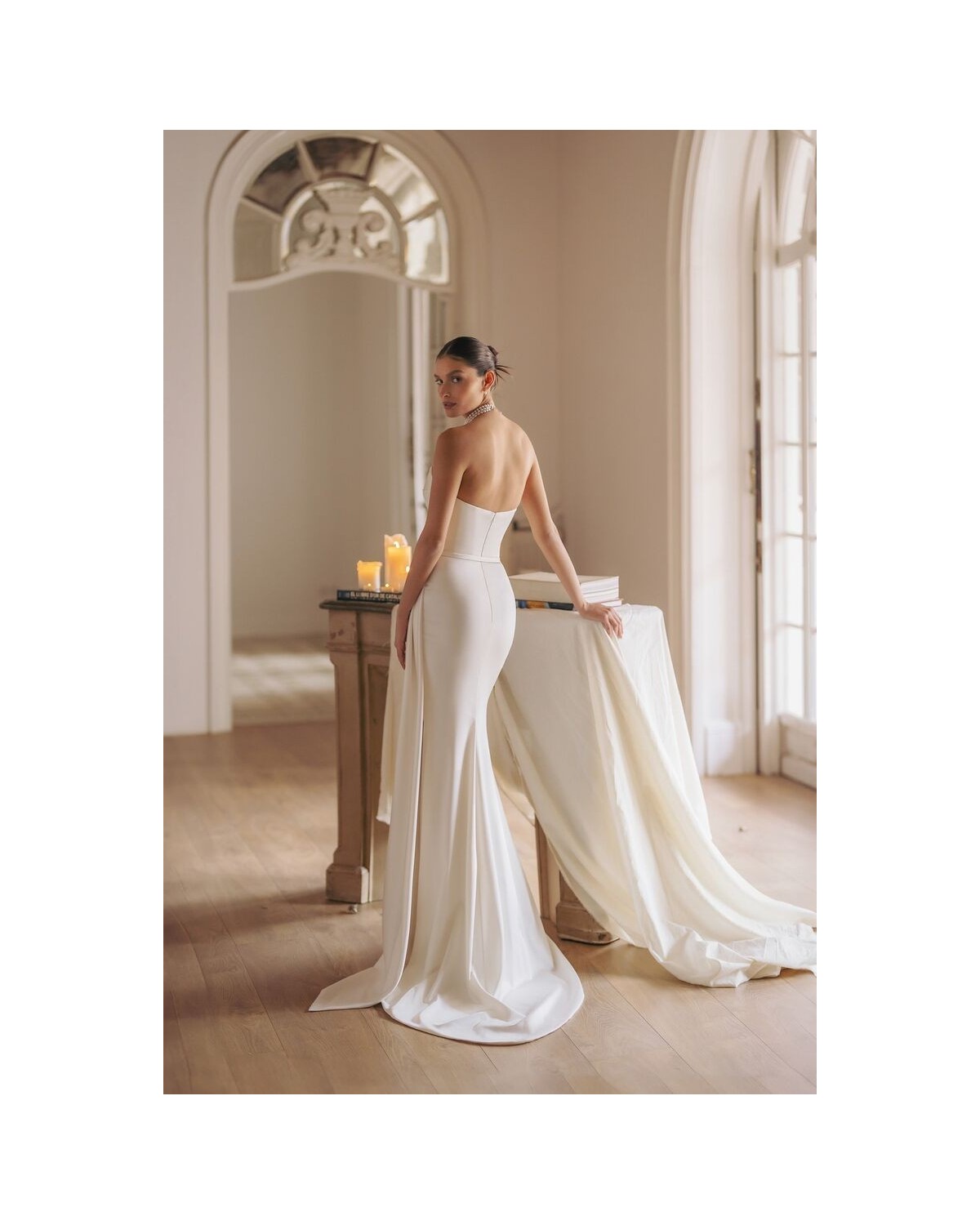 abito da sposa 2025 sergine White Gemini Collection - Wona