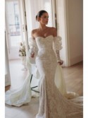 abito da sposa 2025 hildred White Gemini Collection - Wona