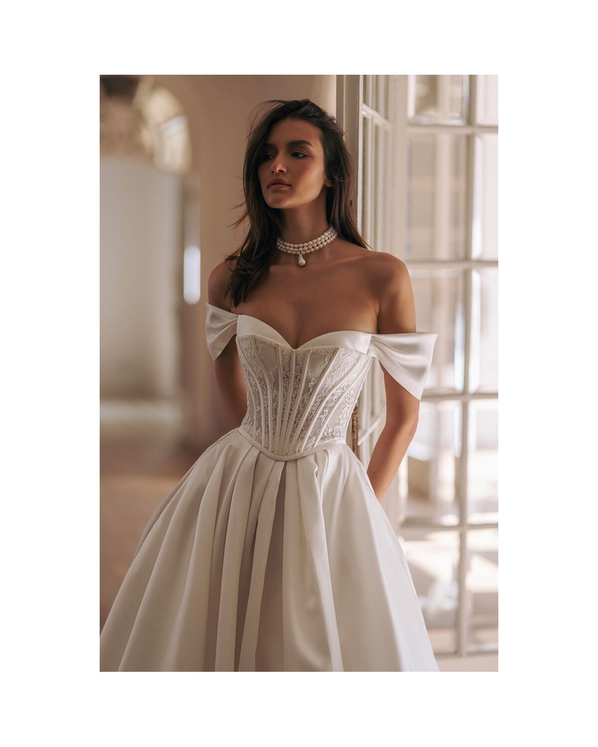 abito da sposa 2025 gemini White Gemini Collection - Wona