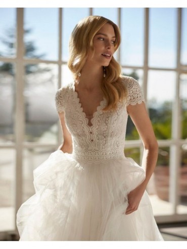 abito da sposa 2025 venetia Aire Barcelona - Aire Barcelona