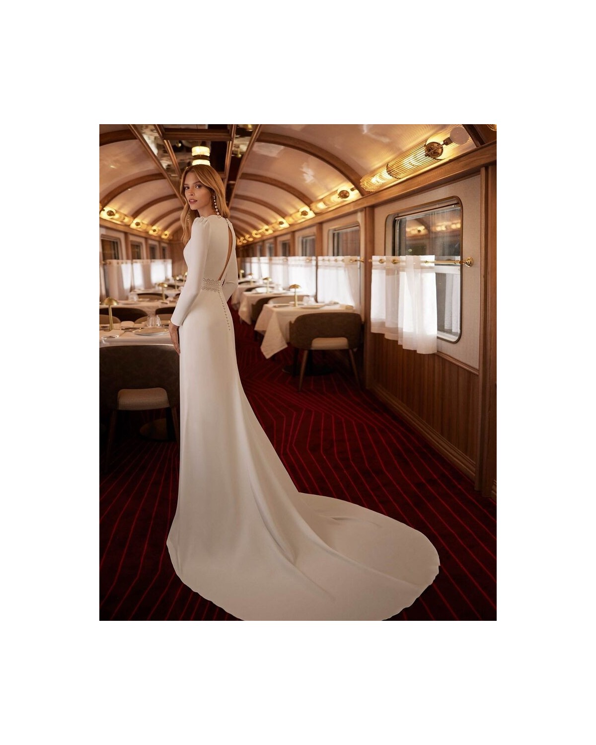 abito da sposa 2025 valeska Aire Barcelona - Aire Barcelona