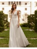 abito da sposa 2025 selene Aire Barcelona - Aire Barcelona