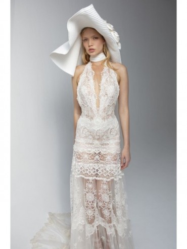 abito da sposa 2025 Mellea Boho - Yolan Cris