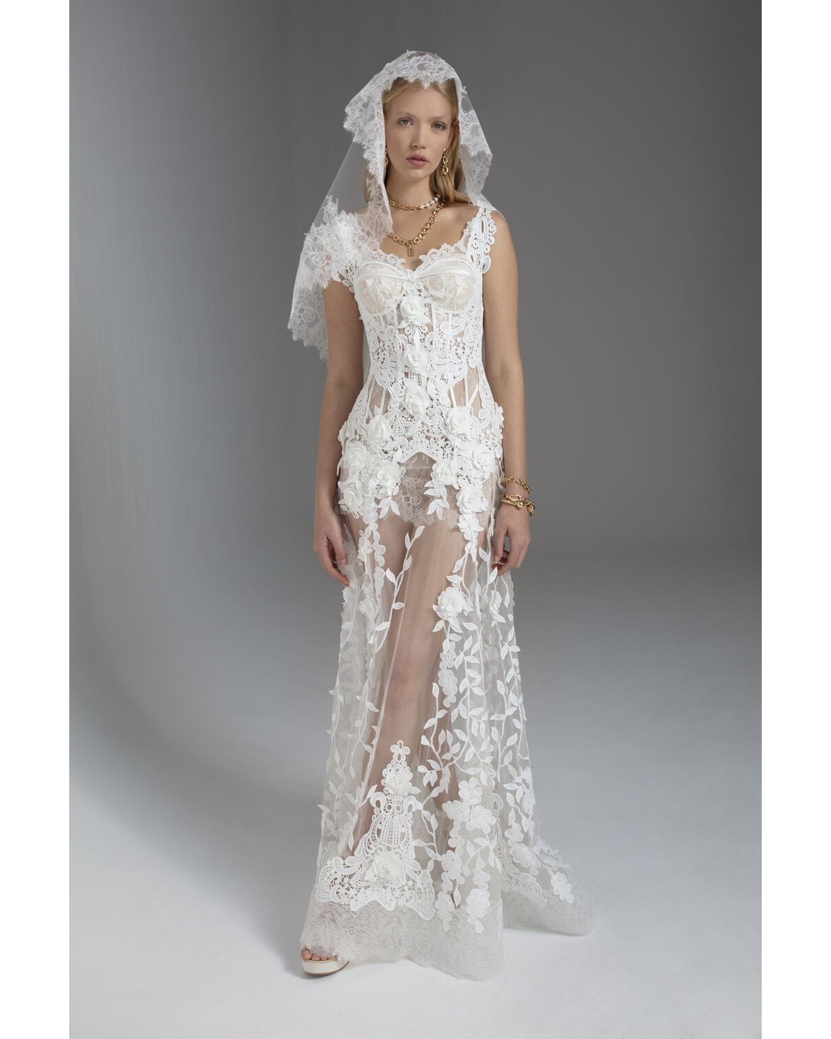 abito da sposa 2025 Ludovica Boho - Yolan Cris