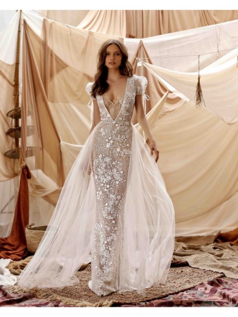 abito da sposa Grmaine - collezione 2021 - MUSE by BERTAabito da sposa Grmaine