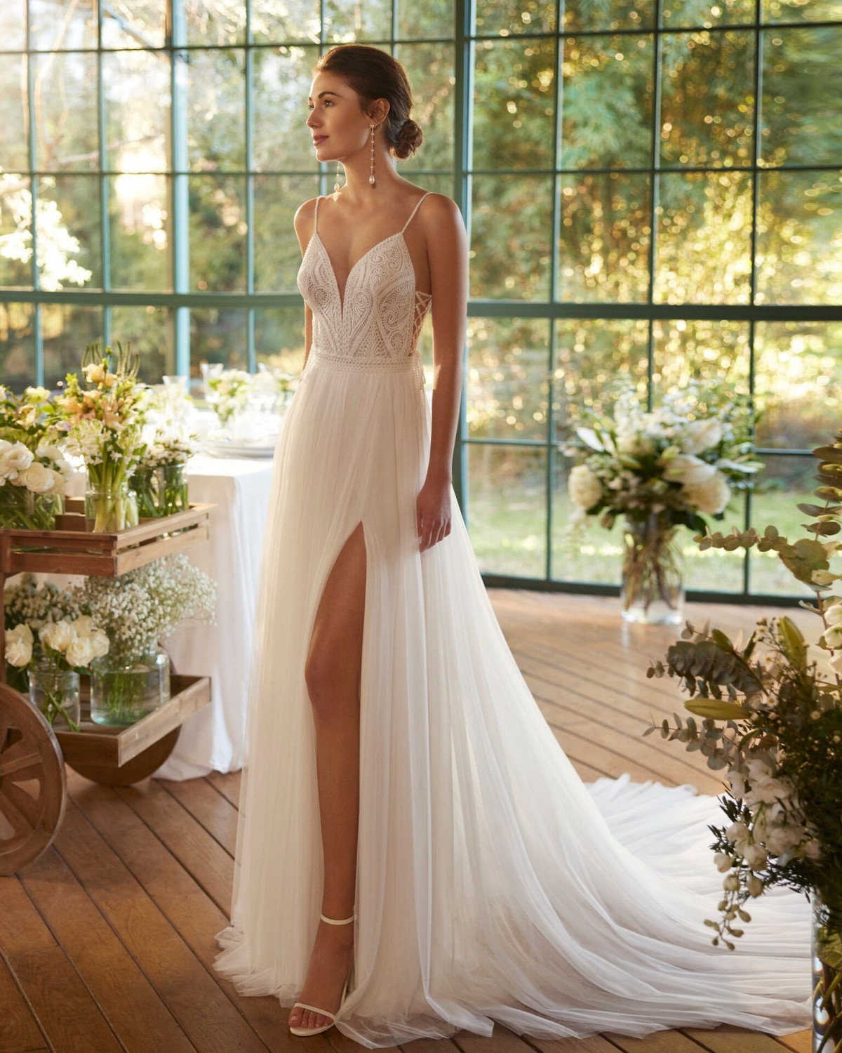 abito da sposa Collezione 2024 NATY - Aire Boho