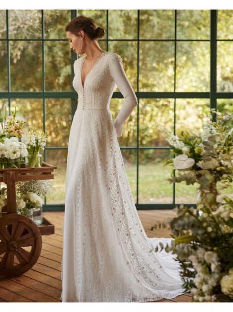 abito da sposa Collezione 2024 NUCILA - Aire Boho