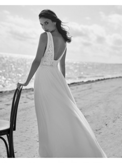 abito da sposa Collezione 2024 VARISA - Aire Beach Wedding