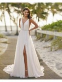 abito da sposa Collezione 2024 VELKA - Aire Beach Wedding