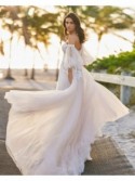 abito da sposa Collezione 2024 VOLGA - Aire Beach Wedding