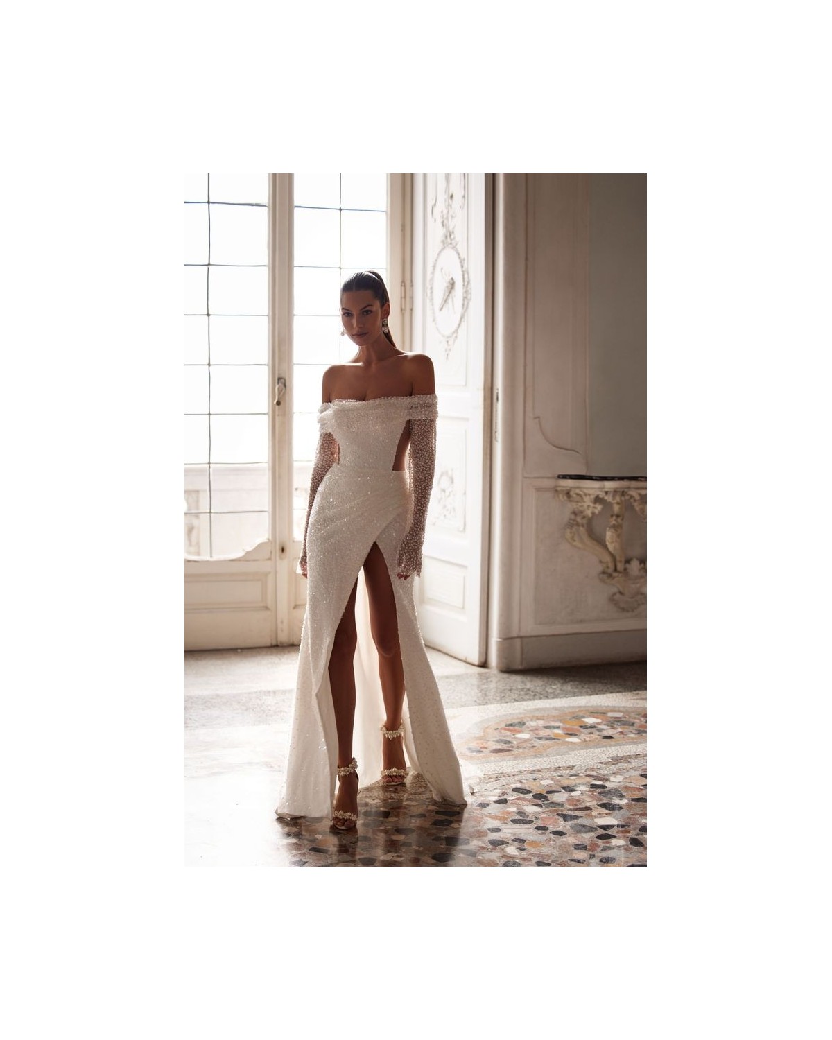 abito da sposa Collezione 2024 Bassema - Stars in White